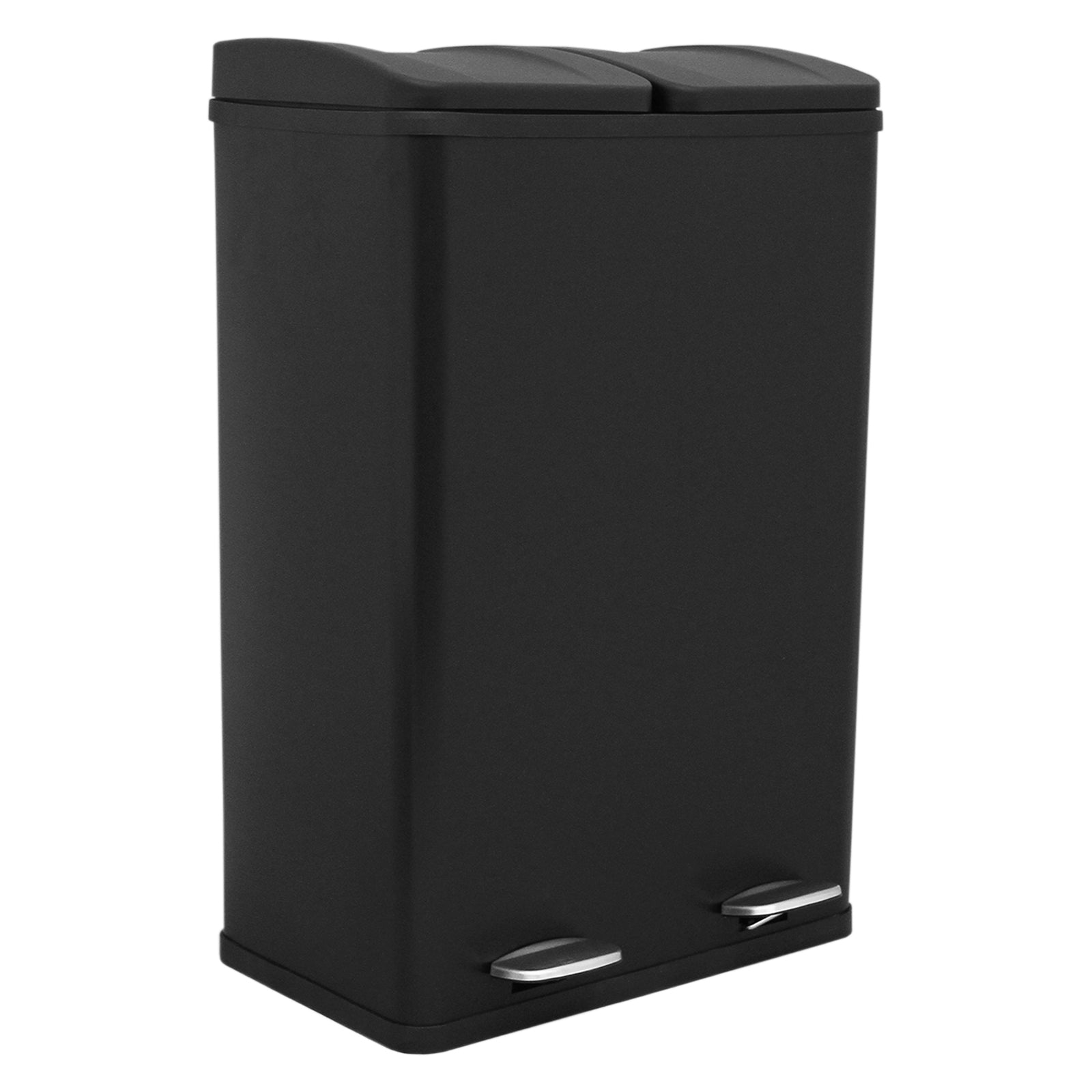 60l Dual Pedal Bin | Black