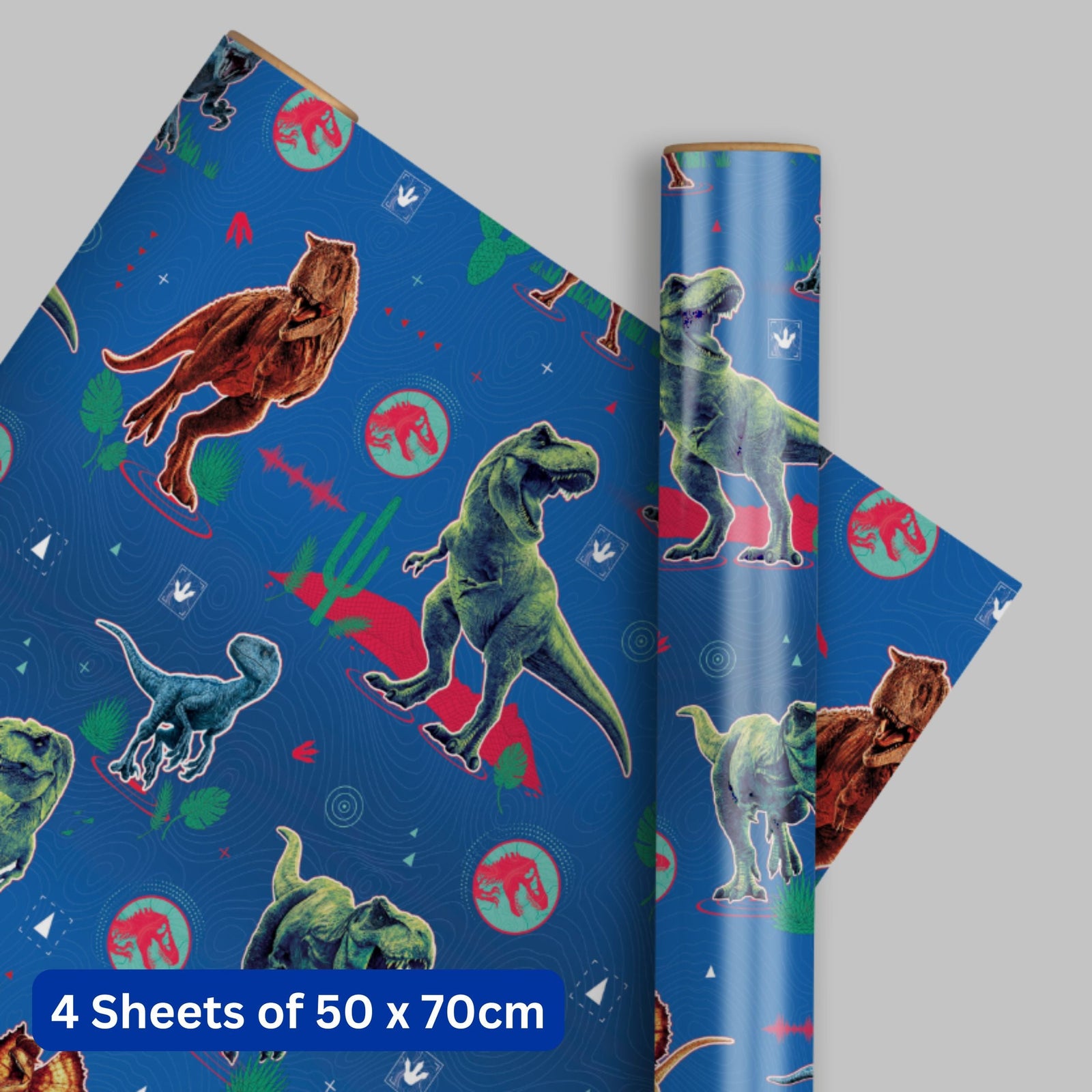 Gift Wrap, 4 Sheet 4 Tag, Bundle Official Product