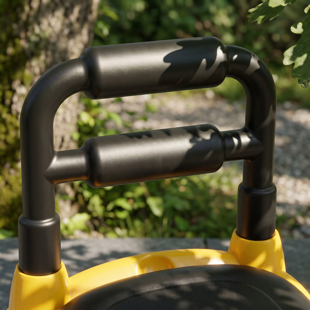 Ride On Tractor Toddler Excavator With Manual Digger, Horn Yellow