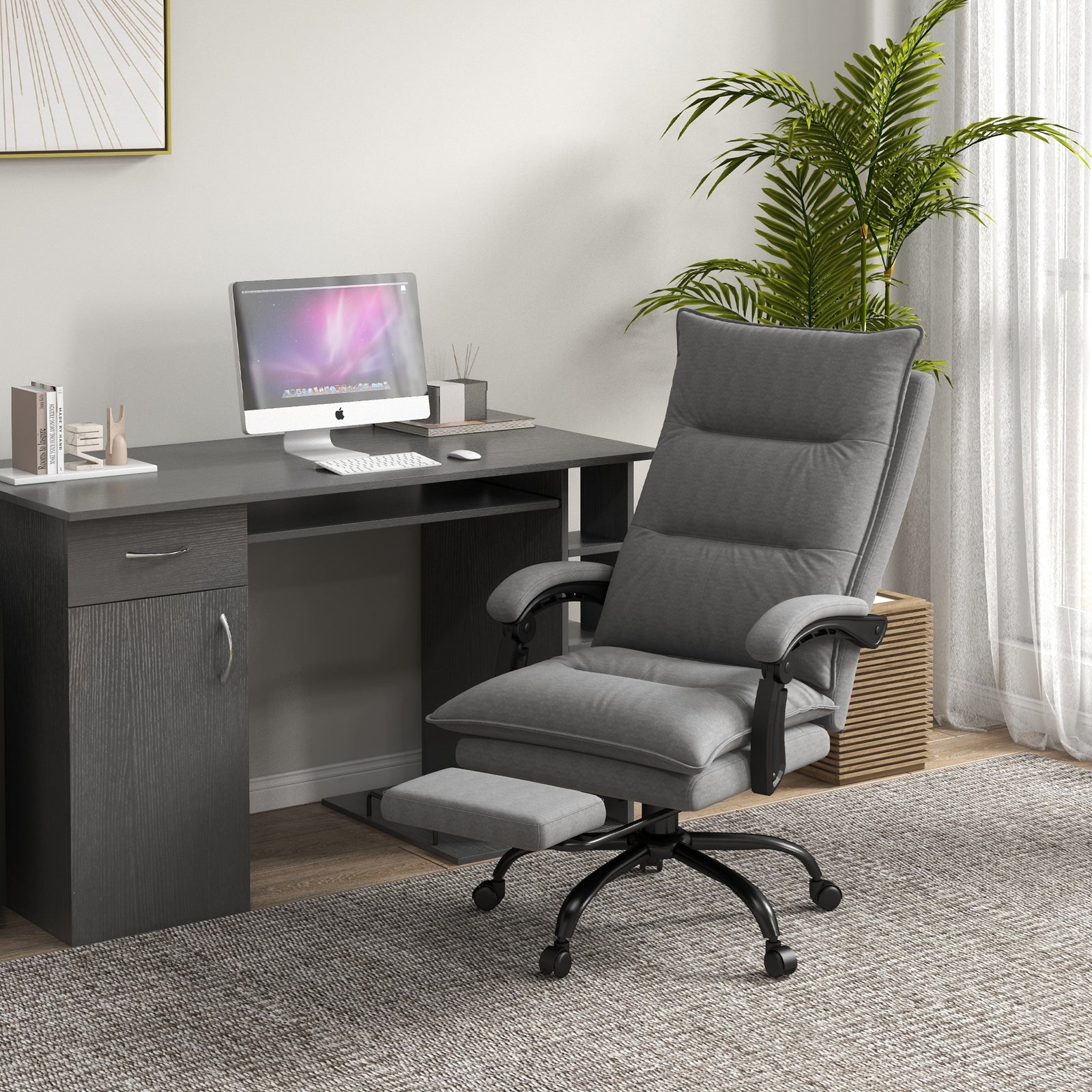 Executive Massage Chair W/ Footrest