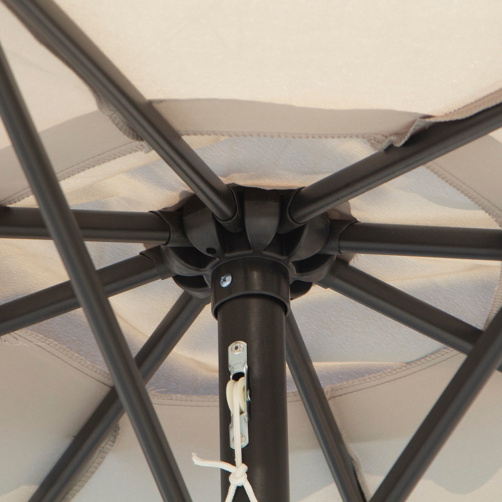3m Patio Umbrella With Tilt And Crank | Gray