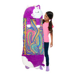 Cat | Large | White & Purple