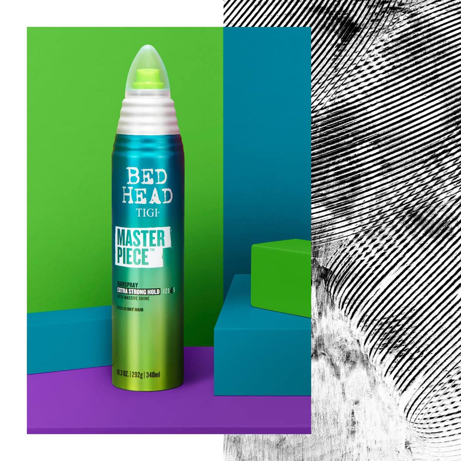 Masterpiece Shiny Hairspray For Strong Hold And Shine 340ml,2pk