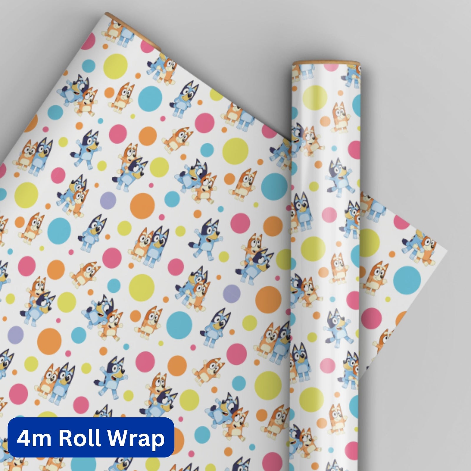 4m Roll Birthday Wrapping Paper
