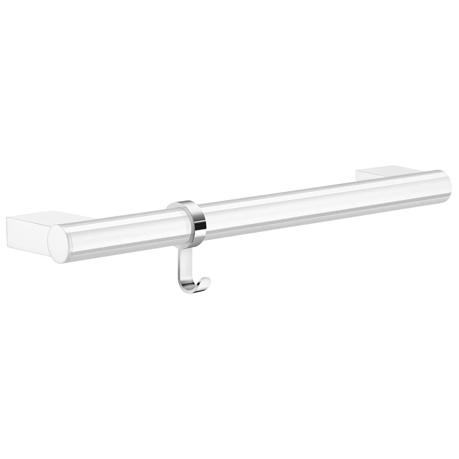 Chromed Stainless Steel Storage Hook For Bathroom Grab Bar | Chromed Stainless Steel