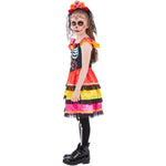 Girls Day Of The Dead Costume | Age 7-9