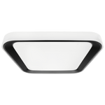 Quadro Led Ceiling Lamp 40cm Stylish Modern Powerful Economical Full Remote Control | Black