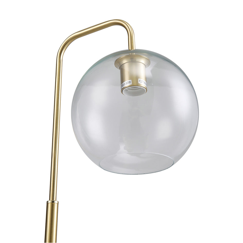 Breeins Contemporary Arc Arm Table Lamp