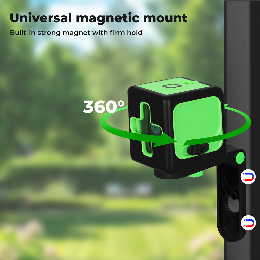 Green Laser Level 360° Self Leveling Ip54 Water Resist With Tripod | Green