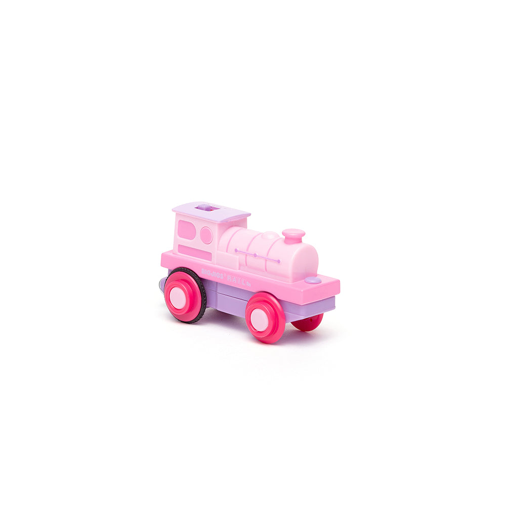 Bigjigs Toys Battery Powered Pink Train Engine