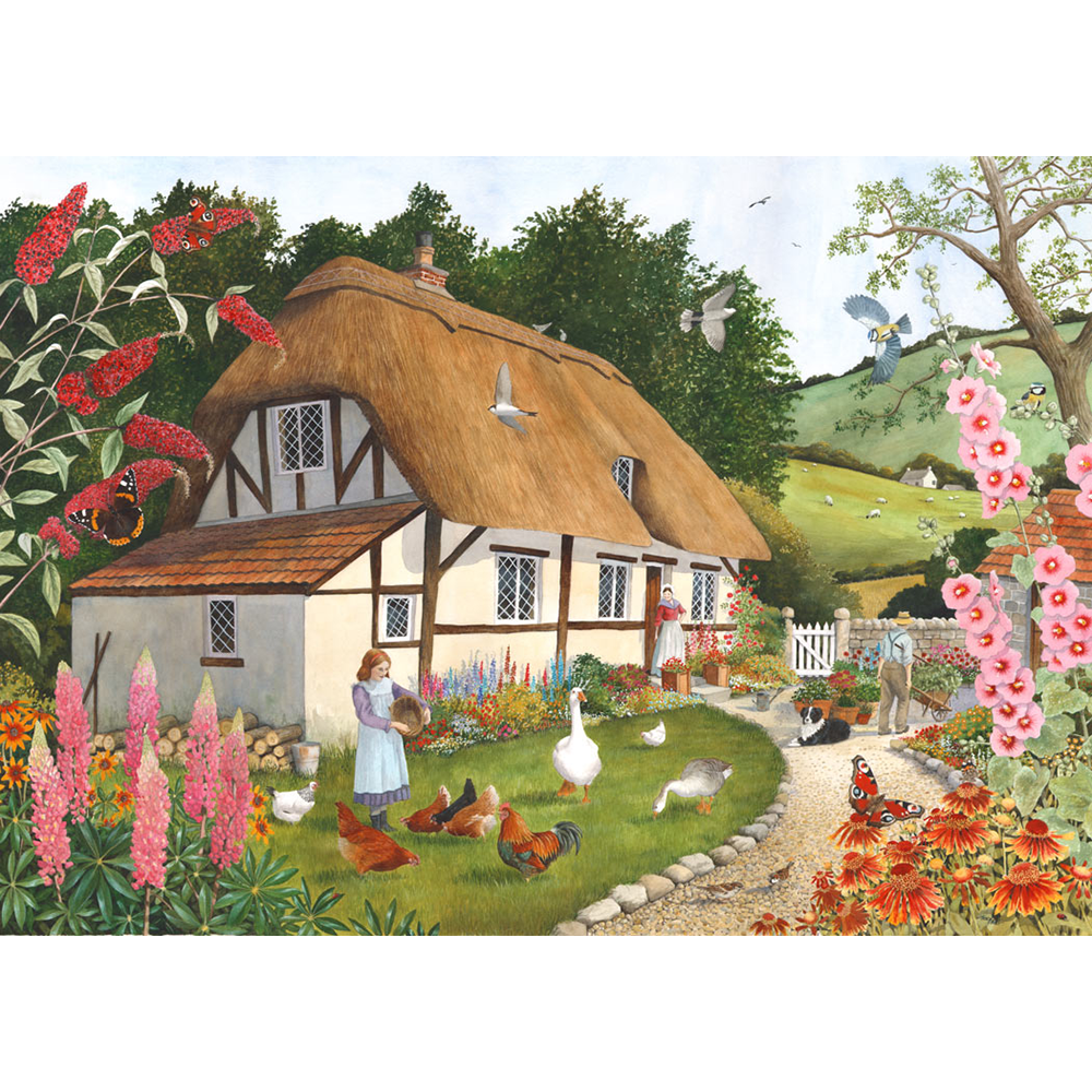 Pretty As A Picture - Big 500 Piece Jigsaw Puzzle For Adults, With Extra Large Pieces