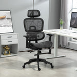 Ergonomic Office Chair Swivel Computer Chair With 3d Armrest | Black