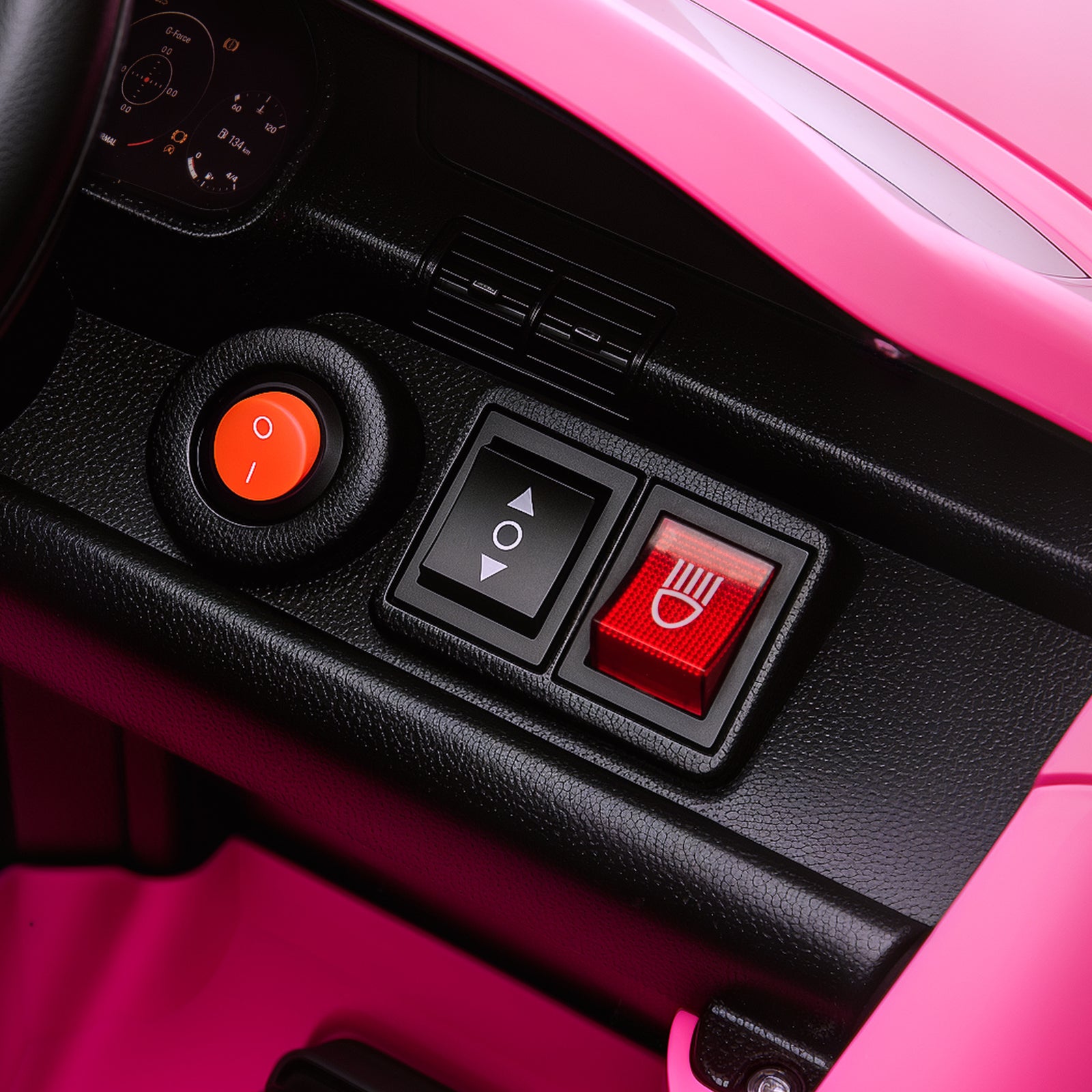 Battery Powered Kids Electric Car With Remote Control | Pink