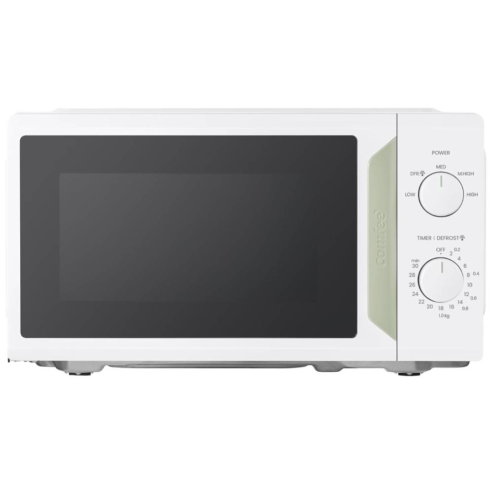 700w White 19l 5-level Power Kitchen Manual Microwave Oven With Timer