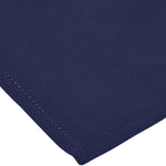 Plain Cotton Fabric 4 Napkins Set | 45cm x 45cm | Navy Blue
