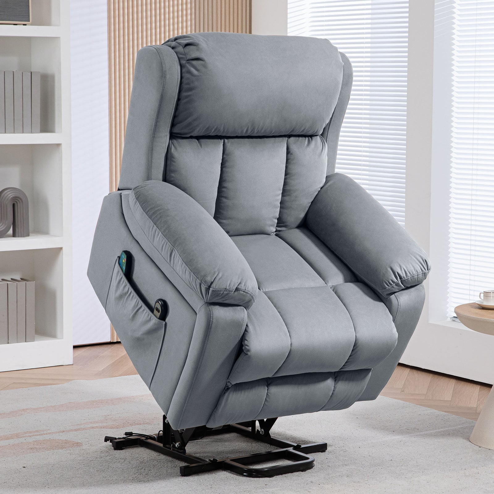 Lift Chair Riser Recliner W/ Vibration Heat