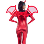 Red Mesh Devil Wings
