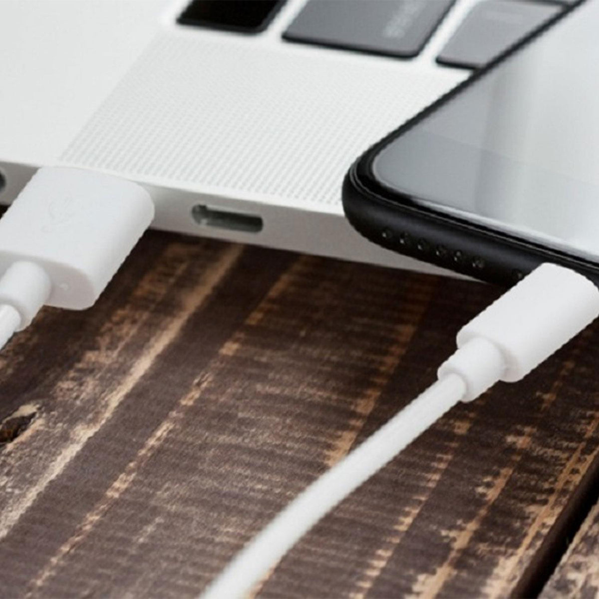 Mfi Certified Lightning Cable 1m White | Fast Charging & Sync