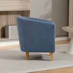 Millie Fabric Accent Chair | Light Blue