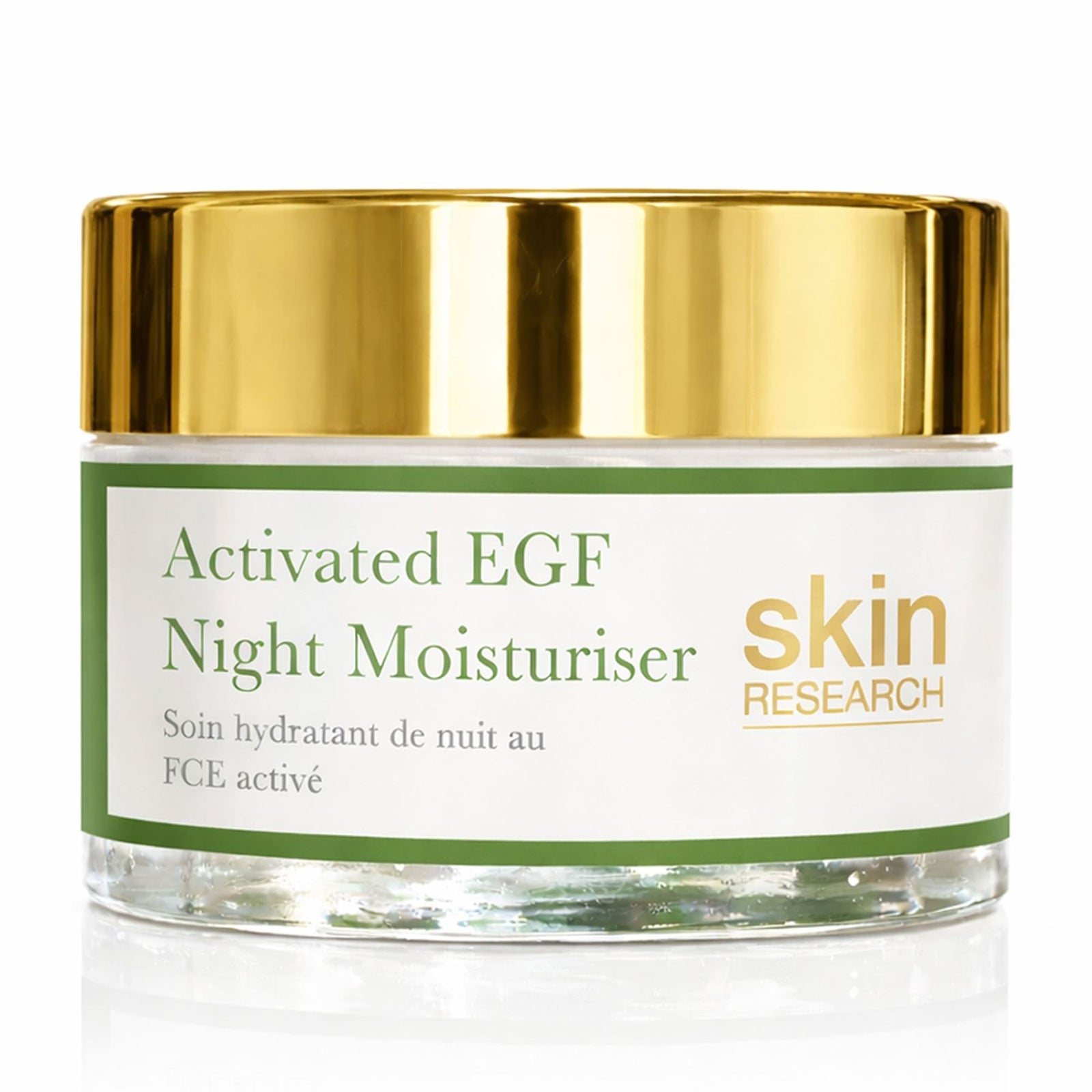 Anti-ageing Activated Egf Night Moisturiser 50ml For Skin Texture And Fine Lines