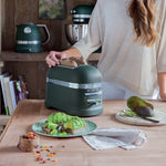 2 Slot Artisan Toaster | Dark Green