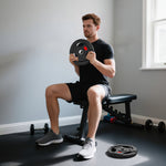 Olympic Weight Plates, Weight Plate Discs | 2 x 15kg | Black