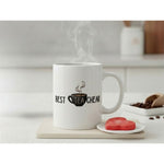 Dyzi Best Teacher Tea Lover Quote Ceramic Mug White