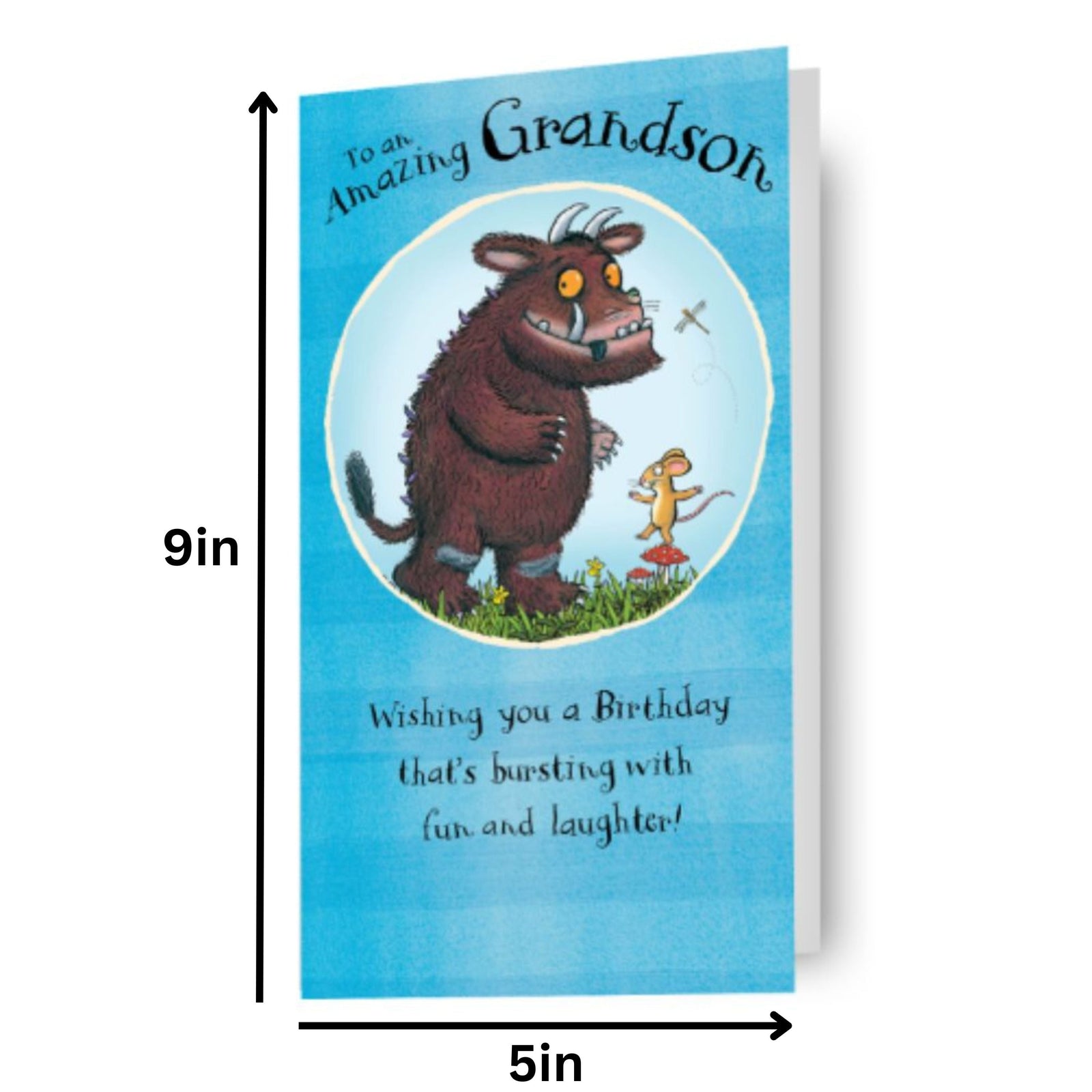 The Gruffalo Grandson Birthday Card Official Product