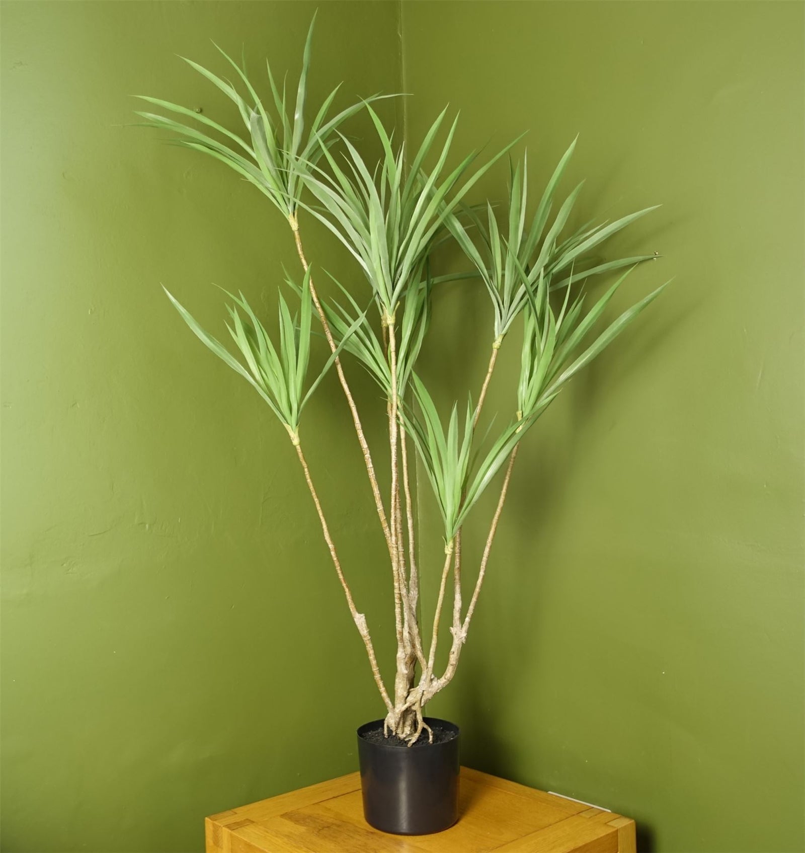 Artificial 125cm Dragon Plant Dracaena Tree Natural Look