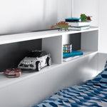 Ersa Mid Sleeper Bed With Desk | Single | Grey