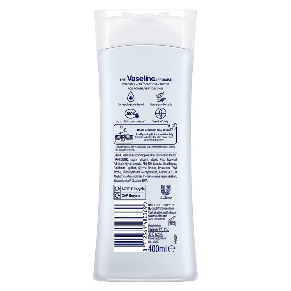 Vaseline Advanced Repair Body Lotion & Lip Therapy Duo 400ml + 20g