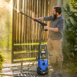 2200w Power Washer 170 Bar Pressure With Adjustable Nozzle | Blue