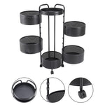 5-tier Kitchen Rotating Storage Rack