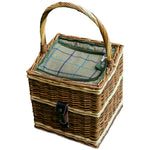 Beaufort Picnic Drinks Wicker Basket