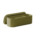 Bathroom Organiser Storage Box Freestanding Alife Collection | Pale Green