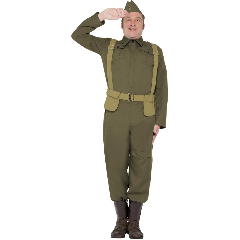 Ww2 Home Guard Private Costume | Medium