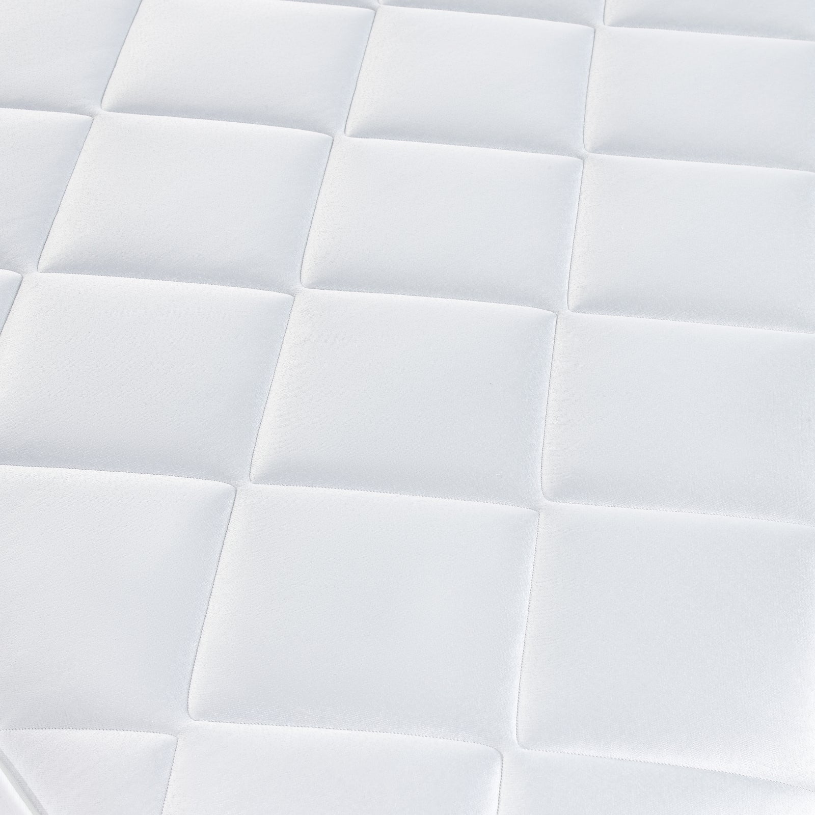 Poppy Coil Spring Quilted Mattress | Double | White