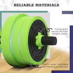 4-in-1 Weight Dumbbells Set Barbell | 40kg | Green