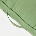 Cotton 2 Seater Booster Cushion | 50cm x 100cm | Forest Green