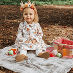Wicker Picnic Basket, Complete With Blanket & Play Food