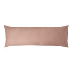 Egyptian Cotton Satin Stripe Housewife Pillowcase 330 Tc | Body | Taupe & Beige