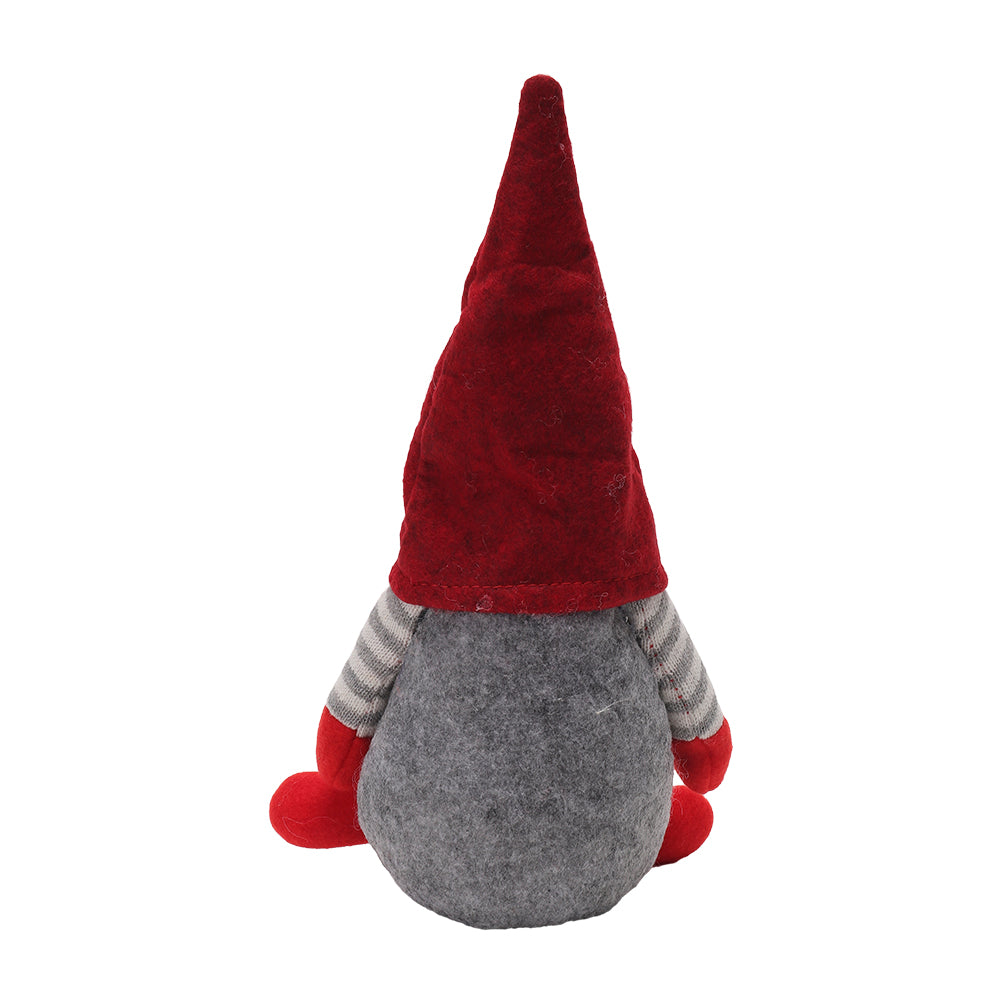 2pcs Christmas Gnome Decorations – Heart & Star Design, Festive Holiday Ornaments