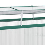 Aluminium Cold Frame Greenhouse 130x70x61cm