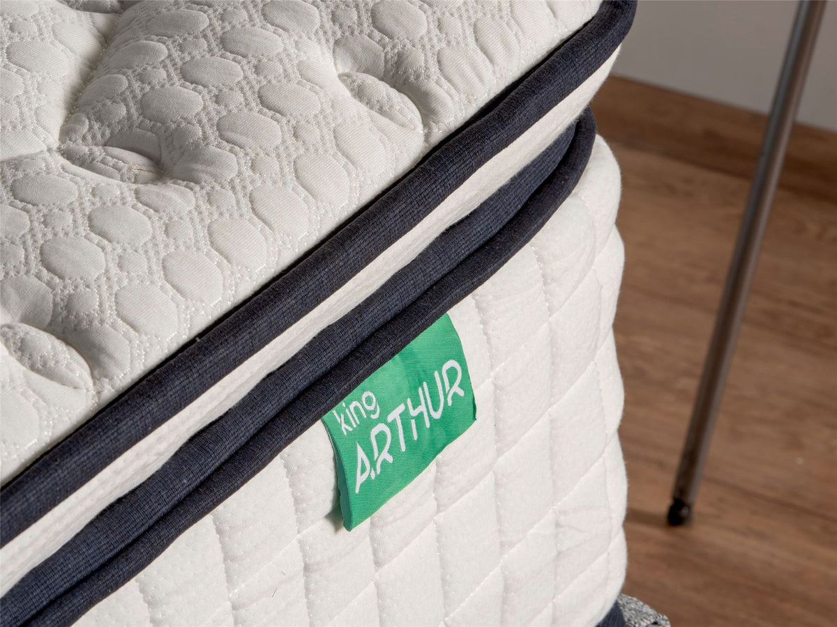 King Arthur 2000 Memory Hybrid Pillow Top | Single | All White
