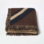 100% Cotton Hand Woven Union Jack Flag Throw - Limited Edition, 150 X 200 Cm