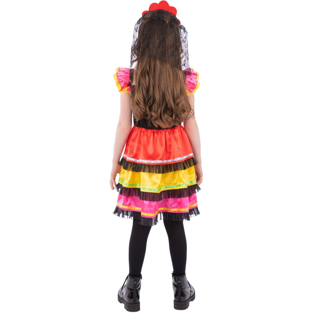 Girls Day Of The Dead Costume | Small