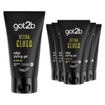 6x Ultra Glued Styling Gel For Expert Edges Control 150ml