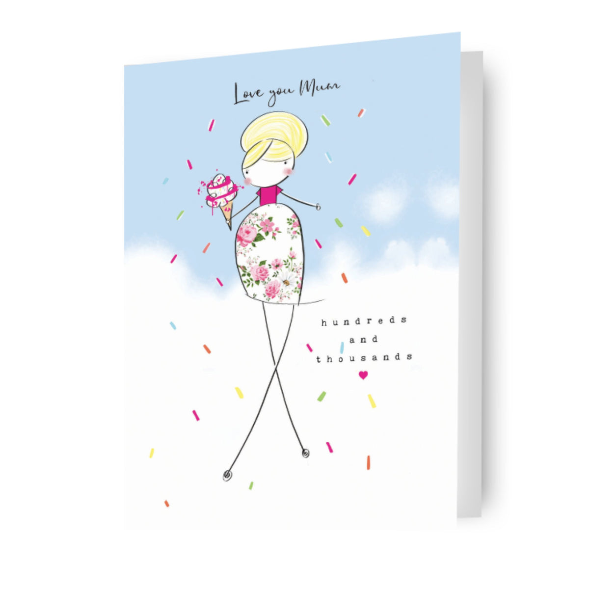 Love You Mum' Mother's Day Card Official Product