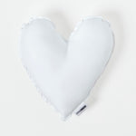 Super Microfibre Heart Shaped Cushion Pad | 40cm x 40cm | White