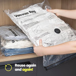 8 Pack Vacuum Bags - Black